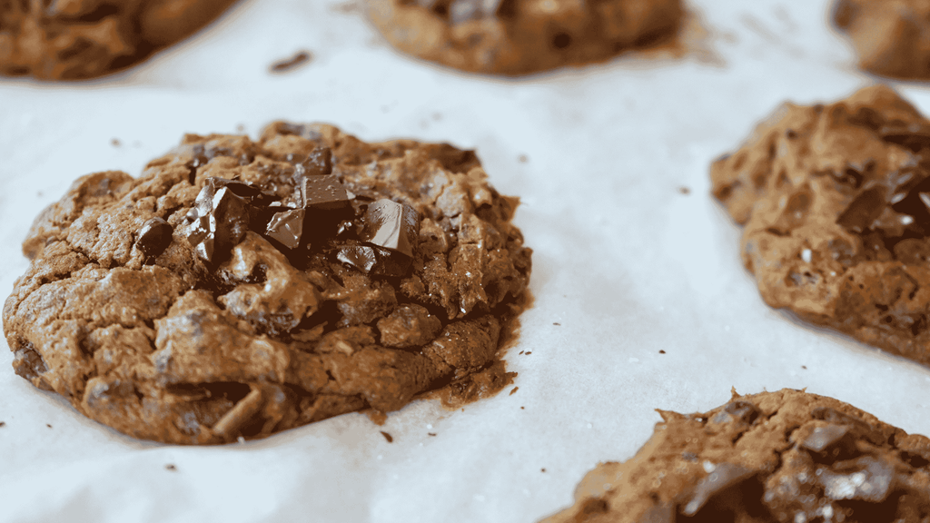 Kürbis Cookies mit Dattelschoko - DATTELBÄR