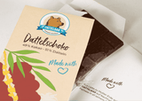 Dattel - Schokolade - 49% Kakao, süß 70g Tafel - DATTELBAER - DB_SK_49 - DATTELBAER