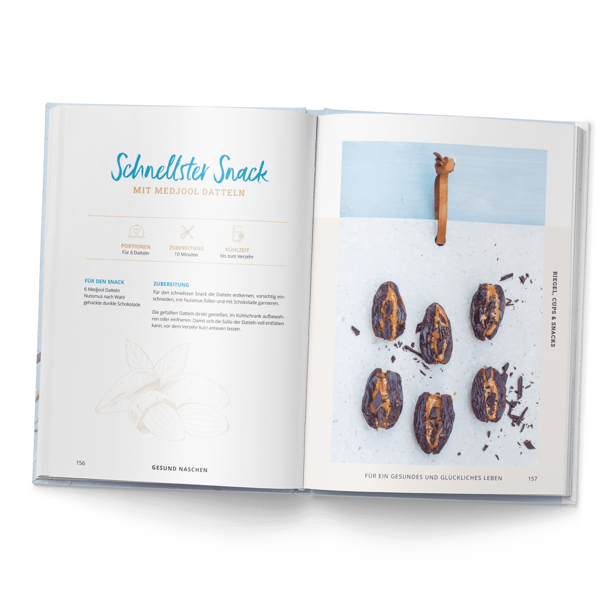 Rezeptbuch: Gesund Naschen mit Datteln – einfach & natürlich - DATTELBÄR - DBKB_2 - DATTELBAER